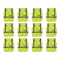 High Visibility Vest, 12 pk, 3XL/4XL
