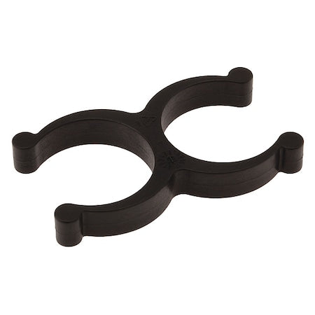 Clip, Grip, Hose, 1.50id, Dbl, Blk Pyp