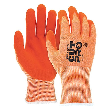 Cut-Resistant Gloves, Cut Level A6 , Nitrile , Sandy Foam , 2XL 12 PK