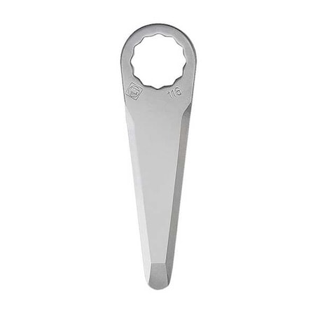 Oscillating Scraper Blade, L-4.5", Steel