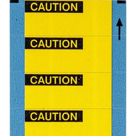 Inspection Label, 1 1/2 in Label W, 5/8 in Label H, Yellow