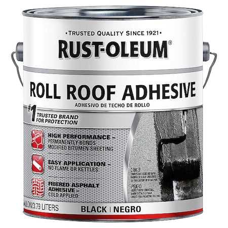 Roll Roofing Adhesive, Solvent Base, Black