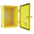 Latch 14-5/8 in H, 10-1/2 in D, 10.9 in W, 4X, Plastic