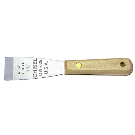 Scraper, Bevel, SS, 1 1/2"W