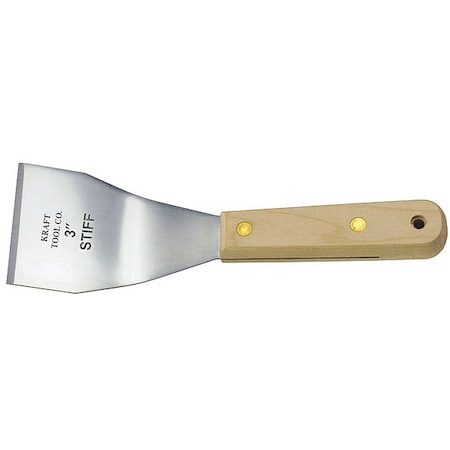 Scraper, Stiff, 3", SS