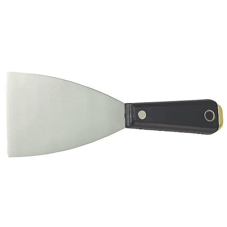 Putty Knife, Straight, CarbonSteel, 3 3/4"W