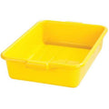 Tote Box, Yellow, Polyethylene
