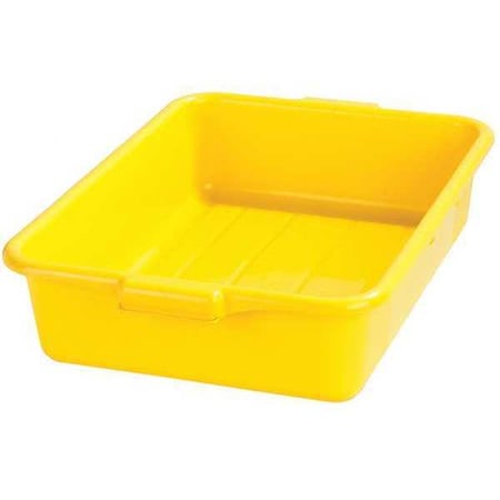Tote Box, Yellow, Polyethylene