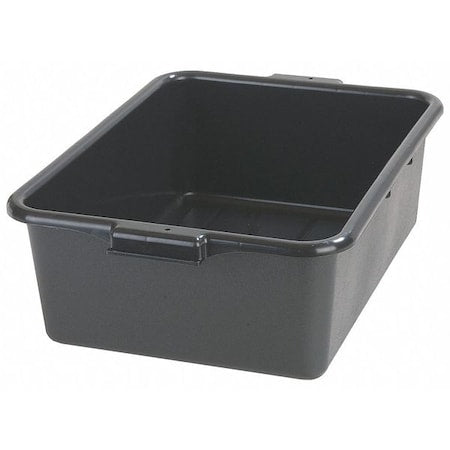 Tote Box, Black, Polyethylene