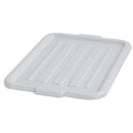 Tote Box Lid, Gray, Polypropylene