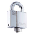 Padlock, Keyed Alike, Standard Shackle, Rectangular Brass Body, Hardened Steel Shackle, 1 1/4 in W