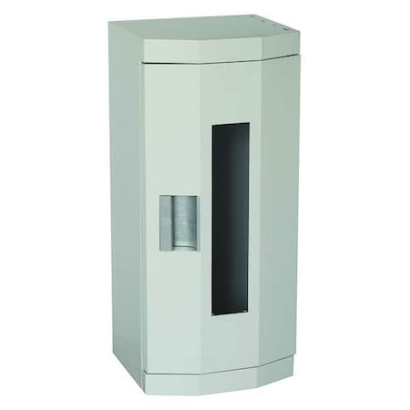 Fire Extinguisher Cabinet, Surface Mount, 25 9/16 in Height, 20 lb