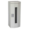 Fire Extinguisher Cabinet, Surface Mount, 30 11/16 in Height, 30 lb
