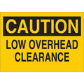 Caution Sign, 7 in Height, 10 in Width, Vinyl, English