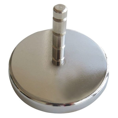 Magnetic Mount Hook, 120 lb., 3in.L