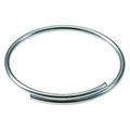 Split Key Ring, Gray, Steel, Giveaway, Zinc Plated 1000 PK