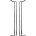 Silver Steel Stacking Bracket, 1 PR