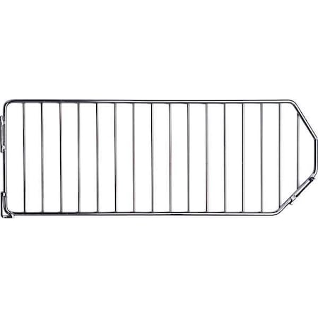 Steel Wire Mesh Divider, Silver, 10 1/4 in L, 3 3/4 in H
