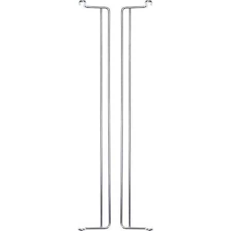 Silver Steel Stacking Bracket, 1 PR