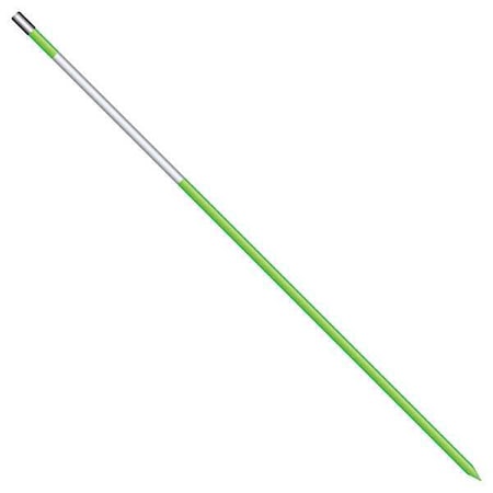 Driveway Marker, Fiberglass, 48" Height, Hi-Viz Lime