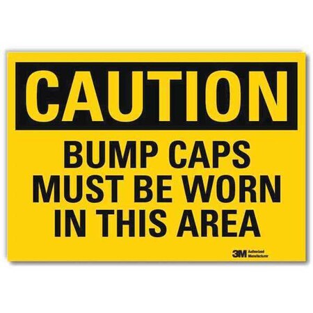 Caution Sign, 10 in Height, 14 in Width, Reflective Sheeting, Horizontal Rectangle, English