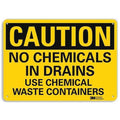 Caution Sign, 10 in H, 14 in W, Horizontal Rectangle, English, U4-1540-NA_14x10
