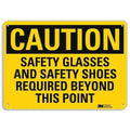 Caution Sign, 14" W, 10" H, 0.040" Thick, U4-1644-NA_14x10