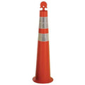 Channelizer Cone, HDPE, High-Intensity Prismatic, 36" Height, 3 lb, Orange