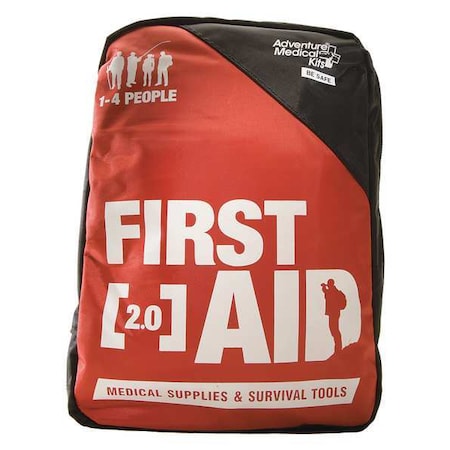First Aid Kit and Housing, Nylon 117 Components, 4 People Served
