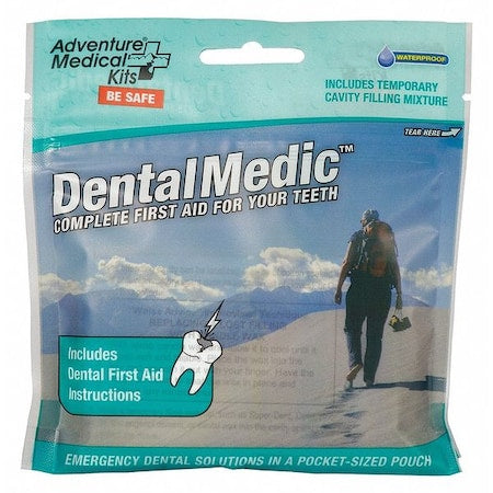 Dental First Aid Kit, Plastic 20 Components, 1 People Served