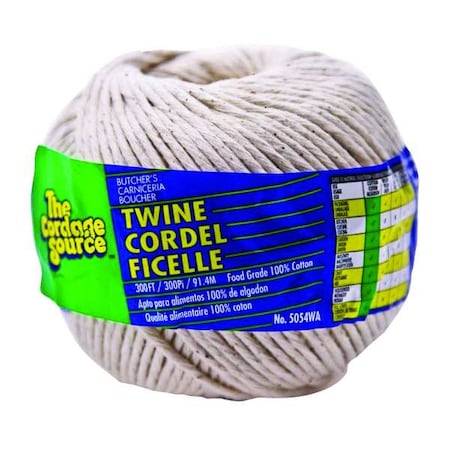 Rope, Cotton, 5/64in Dia, 300 ft.