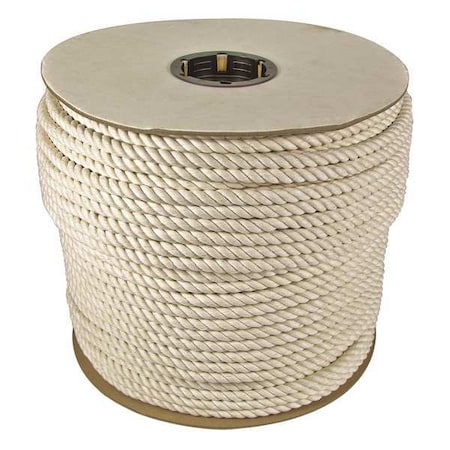 Rope, Cotton, 1/2in Dia, 300 ft.