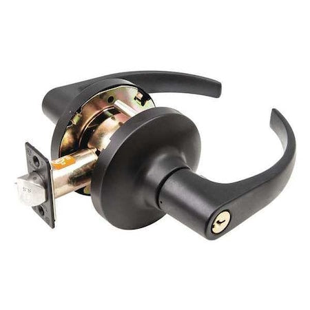 Lever Lockset, Mechanical, Entrance