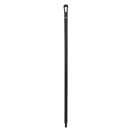 1300mm Color Coded Handle, 1 1/4 in Dia, Black, Polypropylene