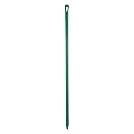 1500mm Color Coded Handle, 1 1/4 in Dia, Green, Polypropylene