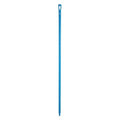 67" Color Coded Handle, 1 1/4 in Dia, Blue, Polypropylene