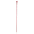 1700mm Color Coded Handle, 1 1/4 in Dia, Red, Polypropylene