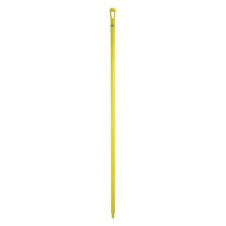 1700mm Color Coded Handle, 1 1/4 in Dia, Yellow, Polypropylene