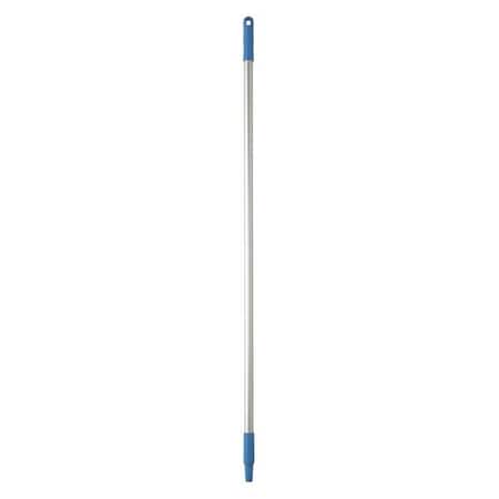 50" Color Coded Handle, 1 in Dia, Blue, Aluminum