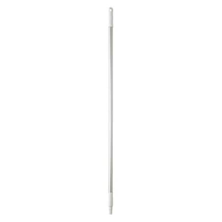 1260mm Color Coded Handle, 1 in Dia, White, Aluminum