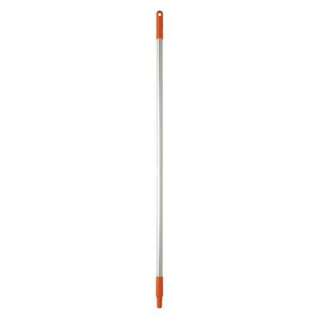 50" Color Coded Handle, 1 in Dia, Orange, Aluminum
