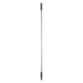 1260mm Color Coded Handle, 1 in Dia, Purple, Aluminum