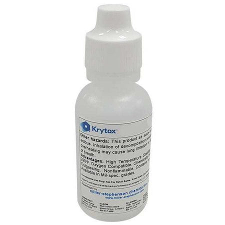 Oven Lubricant, 2 oz., Dropper Bottle, PFPE, Colorless
