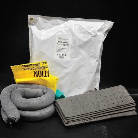Spill Kit, Chem/Hazmat, Gray