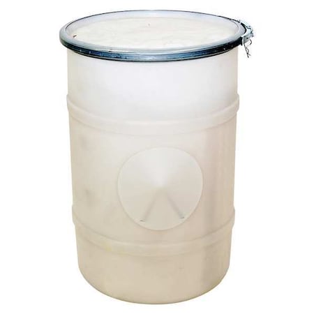 Spill Kit, 43 gal Volume Absorbed per Kit, 55 gal Capacity, Drum, Blue, 224