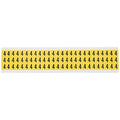 Number Label, Vinyl, 1/2 in H, 3/8 in W