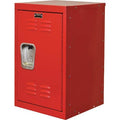 Wardrobe Locker, 15 in W, 15 in D, 24 in H, (1) Tier, (1) Wide, Red