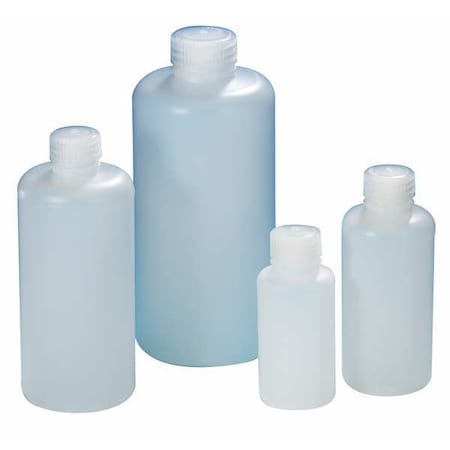 Bottle, Narrow, 16 Oz, HDPE, PK12