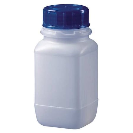 Square Bottle, Wide, 32 Oz, HDPE, PK6