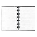 8-1/4 x 5-7/8" Gray Business Notebook